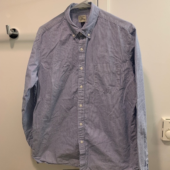 Men’s J. Crew Striped Button Down - Picture 1 of 7